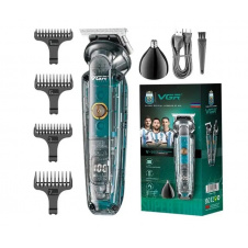Бездротова машинка для стрижки VGR V-949 8820 Grey