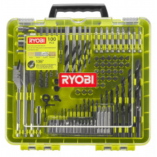 Набір свердл та біт RYOBI RAKDD100 100 шт iz16083
