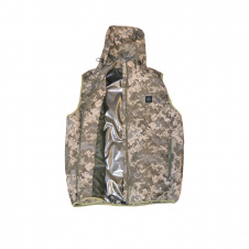 Жилет теплый с подогревом от Powerbank Shine TM Теплий Пан M Camouflage