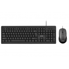 Комплект клавиатура и мышь проводные 2E MK401 USB-A EN/UK Черный