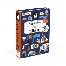 Магнитная книга игра с магнитами Janod Космос