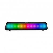 Bluetooth колонка XTRIKE ME SP-211BT Bluetooth с RGB подсветкой и радио Black