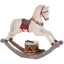 Настольная фигурка Rocking horse 24х6 см Ретро стиль BonaDi Разноцветный DP232173
