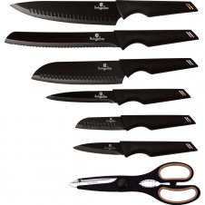 Набор ножей из 7 предметов Berlinger Haus Black Rose Collection (BH-2688)