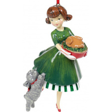 Ялинкова іграшка BonaDi Christmas dinner 8.2х7.5х15 см Різнокольоровий DP232136
