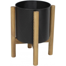 Декоративное кашпо Black metal DP87148 BonaDi