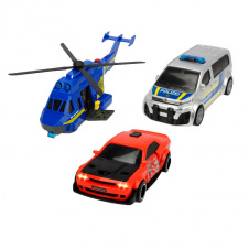 Игрушечный набор Dickie Toys Полицейская погоня 2 машинки OL86863