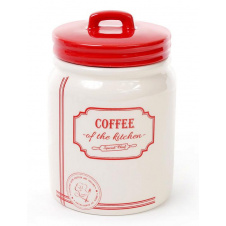 Банка Bona керамическая Red - Blue COFFEE 900 мл Red DP37710