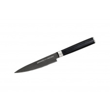 Нож кухонный универсальный 125 мм Samura MO-V Stonewash (SM-0021B)