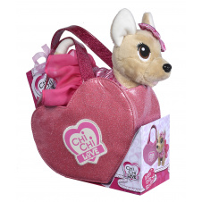 Сумочная собачка Chi Chi Love Розовое сердце OL227044