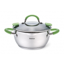 Кастрюля с крышкой-дуршлагом Charlotte 2л DP86343 Fissman