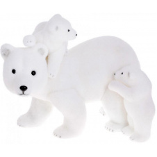 Интерьерная новогодняя игрушка Мишки с мамой 43 см Bona DP114234