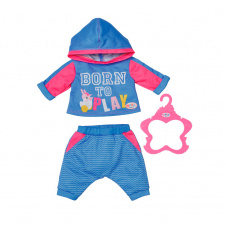 Одежда для куклы Спортивный костюм blue BABY born DD657357
