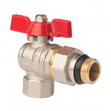 Кран шаровой FADO New 3/4" НВ американка угловой