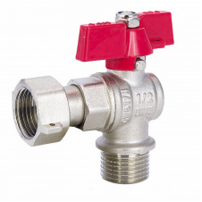 Кран шаровой FADO New 3/4" НВ с накидной гайкой угловой