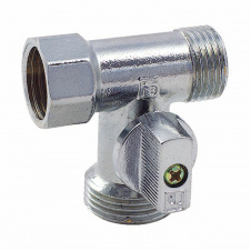 Приборный кран FADO new 1/2"x3/4"x1/2“ проходной