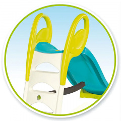 Детская горка с водным эффектом Smoby 119861 150 см Blue-Mint Львов
