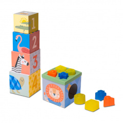 Пирамидка сортер Taf Toys Африка DD659830 Балаклія