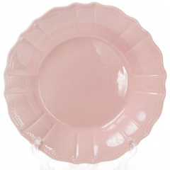 Набор Bona 6 глубоких тарелок Leeds Ceramics SUN диаметр 23см каменная керамика Розовые DP40162 Черновцы