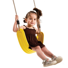 Сидіння для гойдалки гнучке еластичне жовтий Just Fun BT187589 Чернівці