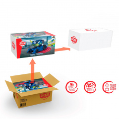 Іграшкова машинка Dickie Toys Гібрид-рятівник Police з функцією стрільби 12 см (IG-OL185864) Одеса