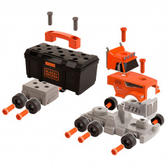 Детский игровой набор Black and Decker Грузовик 43x13,3x17,4см Smoby IG-OL185843 Миколаїв