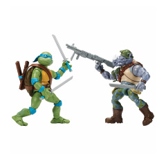 Игровые фигурки в наборе TMNT Леонардо против Рокстеди 15 см KD98693 Львів
