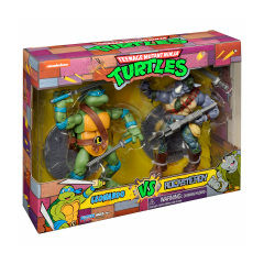 Игровые фигурки в наборе TMNT Леонардо против Рокстеди 15 см KD98693 Львів