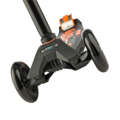 Самокат детский Deluxe черный 3-х колесный Micro DD655655 Черкаси