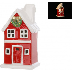 Світлодіодна ялинкова іграшка BonaDi Red House 7.5х14 см Різнокольоровий DP232309 Новомосковськ