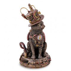 Декоративна статуетка Mr. Cat 17 см Veronese Коричневий AL230064 Ірпінь