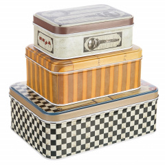 Банки Lefard для хранения Cheerful Chef 18,5х13х6,5 см 3 штуки AL96365 Дніпро