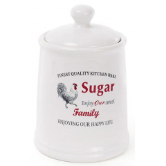 Банка Bona керамическая Toskana Family SUGAR 800 мл для хранения сыпучих продуктов DP37759 Херсон