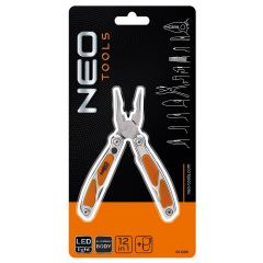 Мультитул NEO tools 01-026 з LED 12 насадок 150 мм Київ