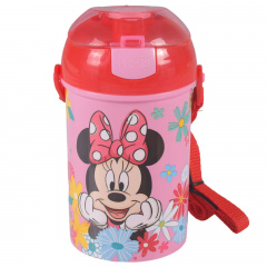 Пляшка для води з ремінцем Stor Minnie Mouse 450 мл (74469) Запоріжжя