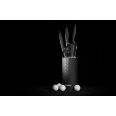 Набор из 3-х кухонных ножей и подставки в подарочной коробке Samura Golf (SG-04) Киев