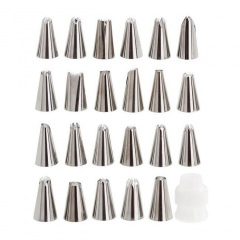 Набір кондитерських насадок + адаптер Empire EM1768 24 шт Молочанськ
