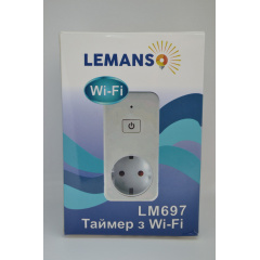 Розетка таймер WI-FI добовий Lemanso LM697 Бровари