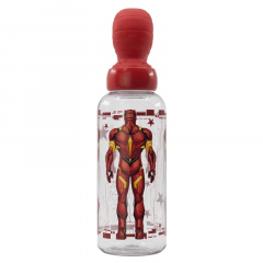 Пляшка пластикова дитяча 560 мл Stor Avengers Iron Man (74853) Буча