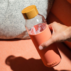 Бутылка для воды Quokka Pink Botanical 660 мл (40006) Сумы