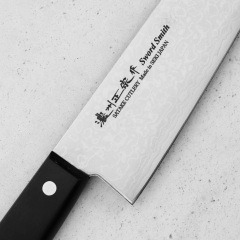 Кухонный Шеф нож 200 мм Satake Unique Damascus (806-978) Ровно