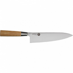 Кухонний ножик Шеф 200 мм Suncraft MU Bamboo (MU-04) Прилуки