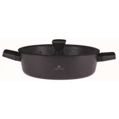 Кастрюля с крышкой 28 см 4,4 л Gerlach Granitex (5901035504714) Чернигов