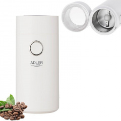 Роторна кавомолка Adler AD 4446 white silver 150 Вт Броди