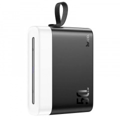 Павербанк Power Bank Hoco Masterfull J94A 2USB 2Type-C QC 50000 mAh черно-белый Львов