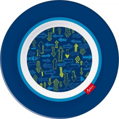 Детская тарелка плоская sigikid Arrows Blue 21,5 см Multicolor Ровно