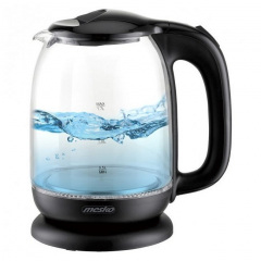 Электрочайник стеклянный 1.7 л Mesko MS 1302b Black Изюм