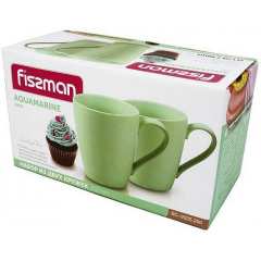 Набор кружек Ceramic Aquamarine Sunshine 300мл DP86454 Fissman Краматорськ