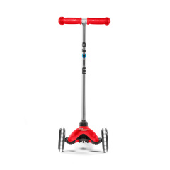 Детский самокат 3-х колесный Micro Mini Classic LED 50 kg Red KD117871 Бровари