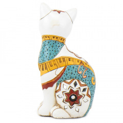 Фигурка интерьерная Ethno cat 25 см ArtDeco AL117950 Ровно